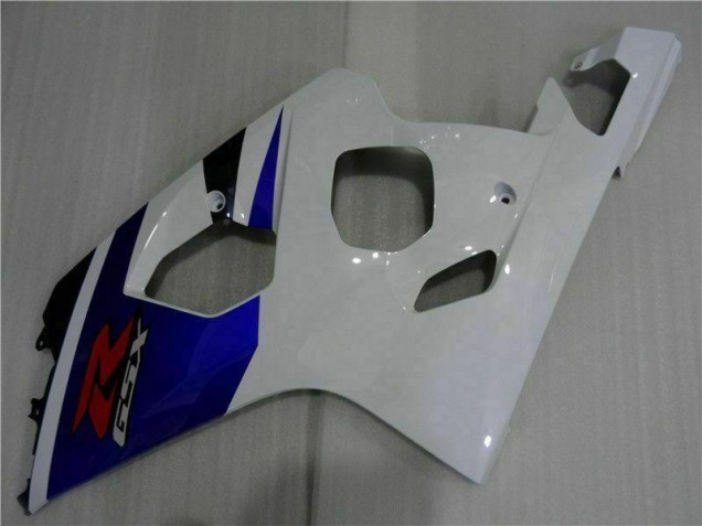 2004-2005 Blue White Suzuki GSXR 600/750 Motorcycle Replacement Fairings