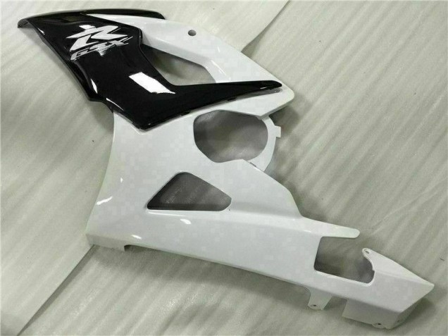 2005-2006 White Black Suzuki GSXR 1000 Moto Fairings