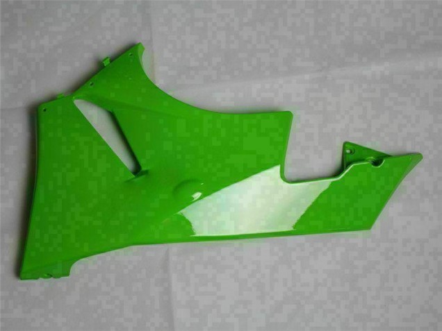 2009-2012 Black Green 636 Kawasaki ZX6R Motorcycle Bodywork