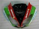 2009-2012 Black Red Green Motorcard Kawasaki ZX6R Motor Fairings