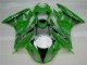 2009-2012 Green Black LeoVince Kawasaki ZX6R Motorcycle Fairing Kit