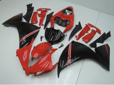 2012-2014 Red Black Yamaha YZF R1 Replacement Motorcycle Fairings
